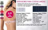 Extensor para costas largas